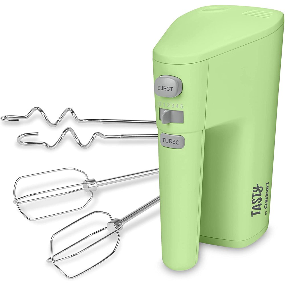 TASTY By Cuisinart Hand Mixer, Green