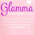 thumbnail image 3 of CafePress - Glamma Noun Glam Grandma Tshirt - Women's Nightshirt, 3 of 4