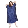 thumbnail image 2 of Caftans pour Femmes Longue Maxi Grande Taille Robe Caftans Manches 3/4 Robes pour Dames Filles en Ligne, 2 of 7