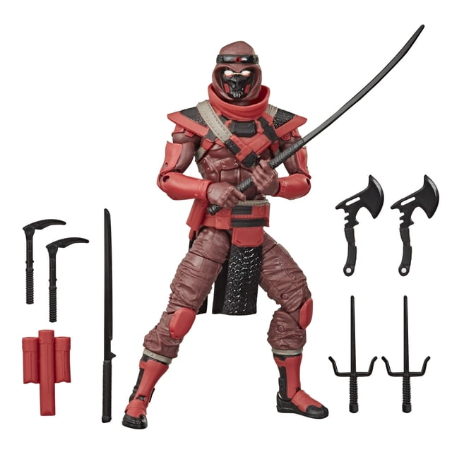G.I. Joe Hasbro Serie Clasificada Red Ninja Action Figure 08 Juguet