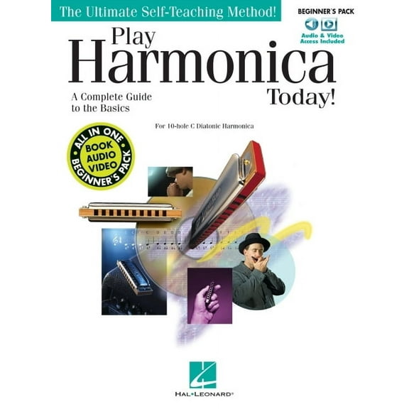 Play Harmonica Today! Beginner's Pack - Level 1 Book/Online Media, (Paperback)