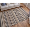 thumbnail image 2 of Feizy Silva Transitional Stripes, Gold/Gray/Tan, 8' x 10' Area Rug Easy Care Stain Resistant Pet & Kid Friendly Farmhouse Floor Rug for Living room Bedroom, 2 of 9