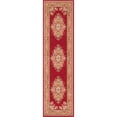thumbnail image 1 of Unique Loom Reza Traditional Persian Rug 2' 7 x 10' Runner Burgundy/Ivory, 1 of 10