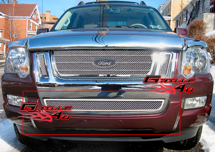 Automotive Exterior Fits 1999 01 Ford Explorer Billet Grille Combo