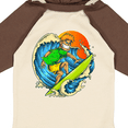 thumbnail image 4 of Inktastic Pro Surfer Dude Boys Long Sleeve Baby Bodysuit, 4 of 5
