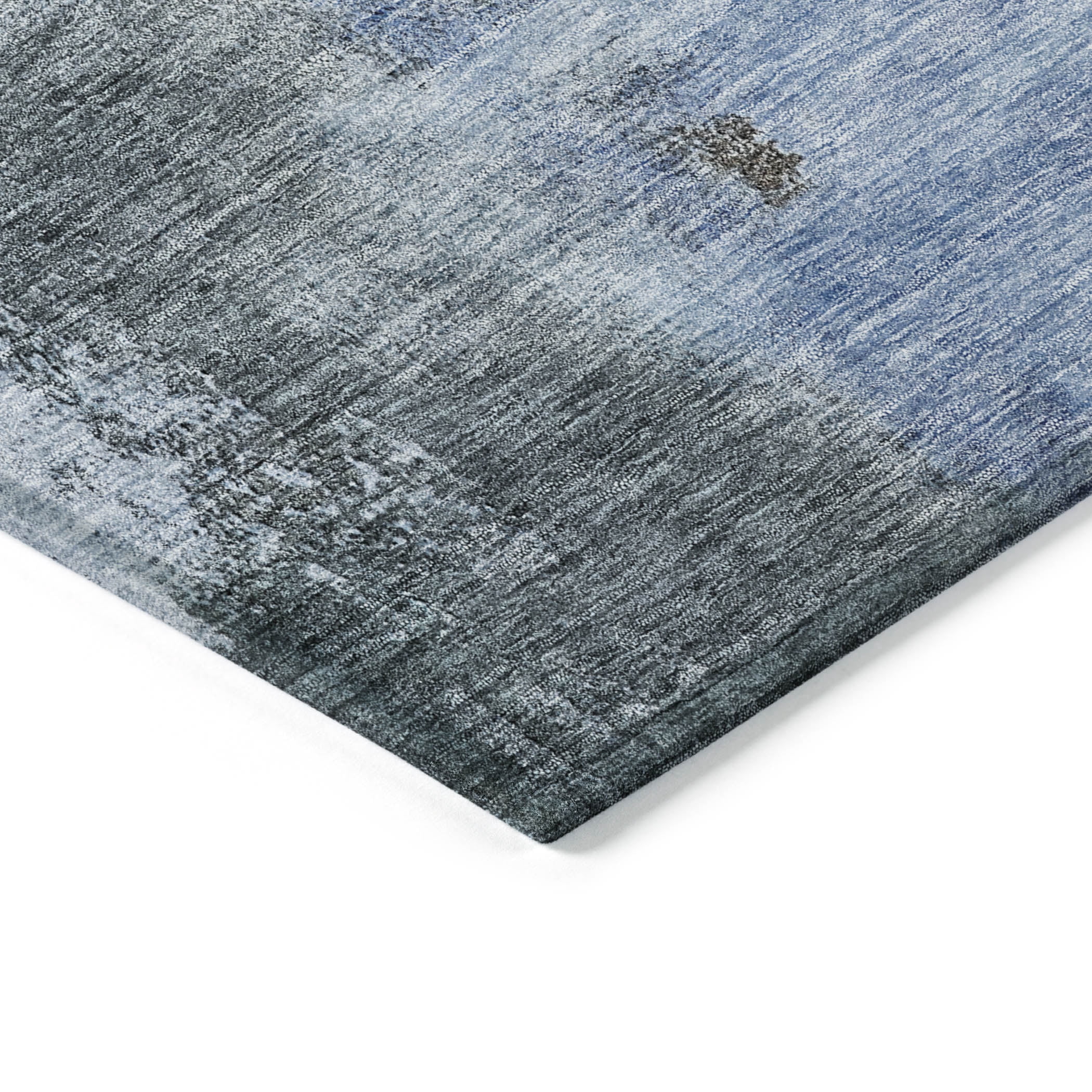 Addison Rugs Chantille Indoor/Outdoor Transitional Modern Blue Washable Rectangle Rug, 2'6" x 3'10"