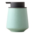thumbnail image 1 of Ceramic Lotion Dispenser, Hand Soap Dispenser, Refillable- Shampoo Dispenser, Bathroom Kitchen-Green-400ml, 1 of 6