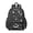 Bat and Skull, variant on Sun and Moon Gothic Pattern Backpack for School, Cute School Bag with Adjustable Shoulder Straps and Padded Back, 13.4"x11"x4.7"
