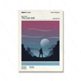 thumbnail image 1 of Pintura en lienzo de paisaje abstracto de estrella y planeta Retro, póster de película minimalista de Wars, impresión de cueva, pintura moderna con láser, decoración del hogar para habitación, 1 of 4