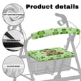thumbnail image 5 of HELLHERO Clover Backrest Covers Walker Seat Cushion Cover Stretchable Material Easy to Clean Lightweight for Senior, 5 of 7