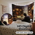 thumbnail image 3 of Soul Music Nostalgia Wall Tapestry for Bedroom by DC | African American Tapestry Wall Hanging & Aesthetic Decor for Dorm, Living Room, Picnic & Home | 30"x40", 3 of 7