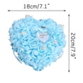 thumbnail image 3 of onlyliua Ofertas Flash Caja de Corazón de Boda con Cinta de Perla para Regalo de Suministros de Boda, 3 of 4