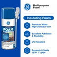 thumbnail image 5 of GE Insulating Foam Sealant Multi-Purpose, Pack of 1, White 12 oz Can, 5 of 11