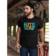 thumbnail image 2 of Kitesurf, Tropical Beach, Surf Tee Men's -Image by Shutterstock, 2 of 4