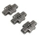 thumbnail image 2 of Bisagras ocultas, 3 piezas Mini bisagras invisibles de 43 mm Bisagras de cerradura de puerta Rendimiento sólido, 2 of 12