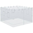 thumbnail image 2 of Outsunny Canopy Screen Walls, Replacement Netting with 6 Service Windows and 1 Door, for 10' x 10' Canopy Tent, White, 2 of 9