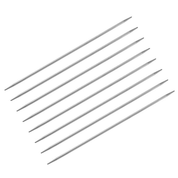 Uxcell 4 Pairs 4mm Double Pointed Knitting Sweater Needle Set, 9.84 Inches Length