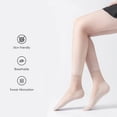 thumbnail image 2 of Zhuge 15 pares de calcetines cortos transparentes de nailon para mujer (color piel), 2 of 2