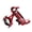 red, variant on EIMELI Anti Shake Motorcycle & Bike Cell Phone Holder For MTB GPS With 360° Aluminum Clamp Arms Universal Bicycle Smartphone Mount (Gold, Red, Black, Gray, Blue)
