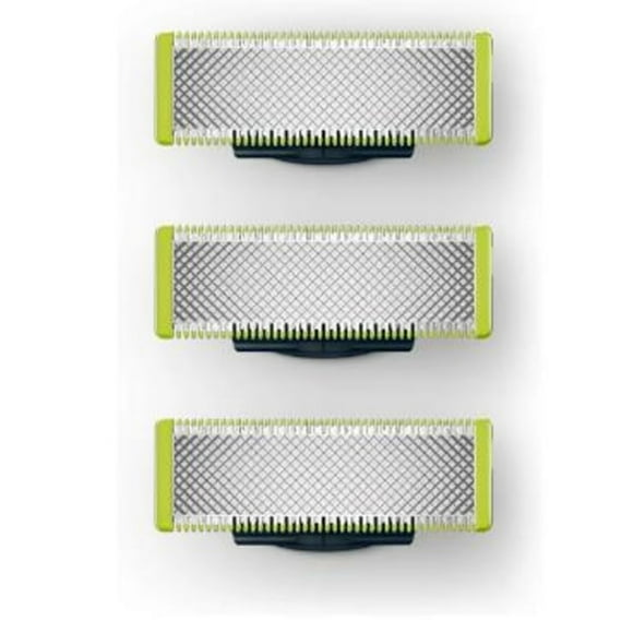 3-pack razor blades compatible with Philips OneBlade Replacement Blades One Blade Pro Blades Men
