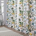 thumbnail image 4 of Topfinel Fancy Hummingbird Patterned Curtain,White Curtains for Living Room, Thermal Insulated Blackout Curtains for Bedroom, Floral Vintage Lemon Curtains 84 inch Length 2 Panels Set, 4 of 11