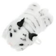 thumbnail image 4 of OULII Tiger Party Favors Plush Tiger Toy White Shoulder Accessory for Children 1Set, 4 of 8