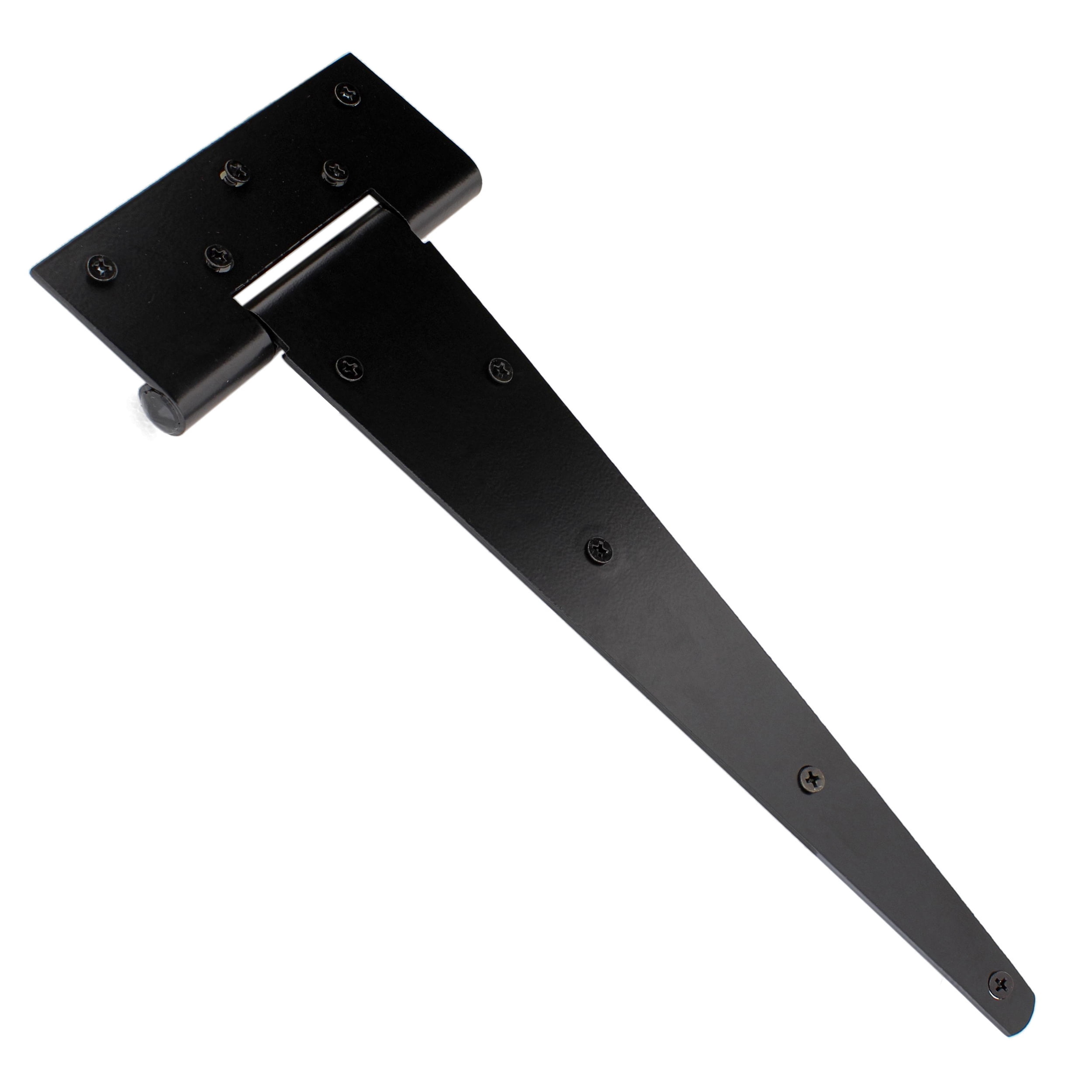 Rural365 Triangle Door Hinge 4Pk - Heavy Duty 12in Farmhouse