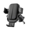thumbnail image 1 of Universal Mechanical Induction Car Phone Holder, Air Outlet Mount, Stable Auto-Lock Cradle for Vertical Horizontal Use, Hands-Free GPS, 1 of 8