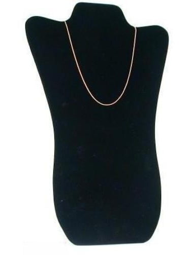 8 5/8" Black Velvet Padded Pendant Jewelry Necklace Display Easel Presentation 