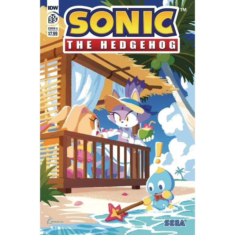 Editora IDW revela capa de nova série em quadrinhos de Sonic!