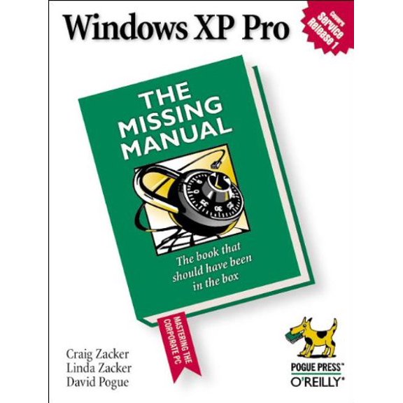 Pre-Owned Windows XP Pro: The Missing Manual (Paperback) 059600348X 9780596003487