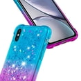 thumbnail image 4 of Funda para iPhone Xs Max Transparente con Brillos Carcasa Protectora Antigolpes con Glitter Brillante, 4 of 5