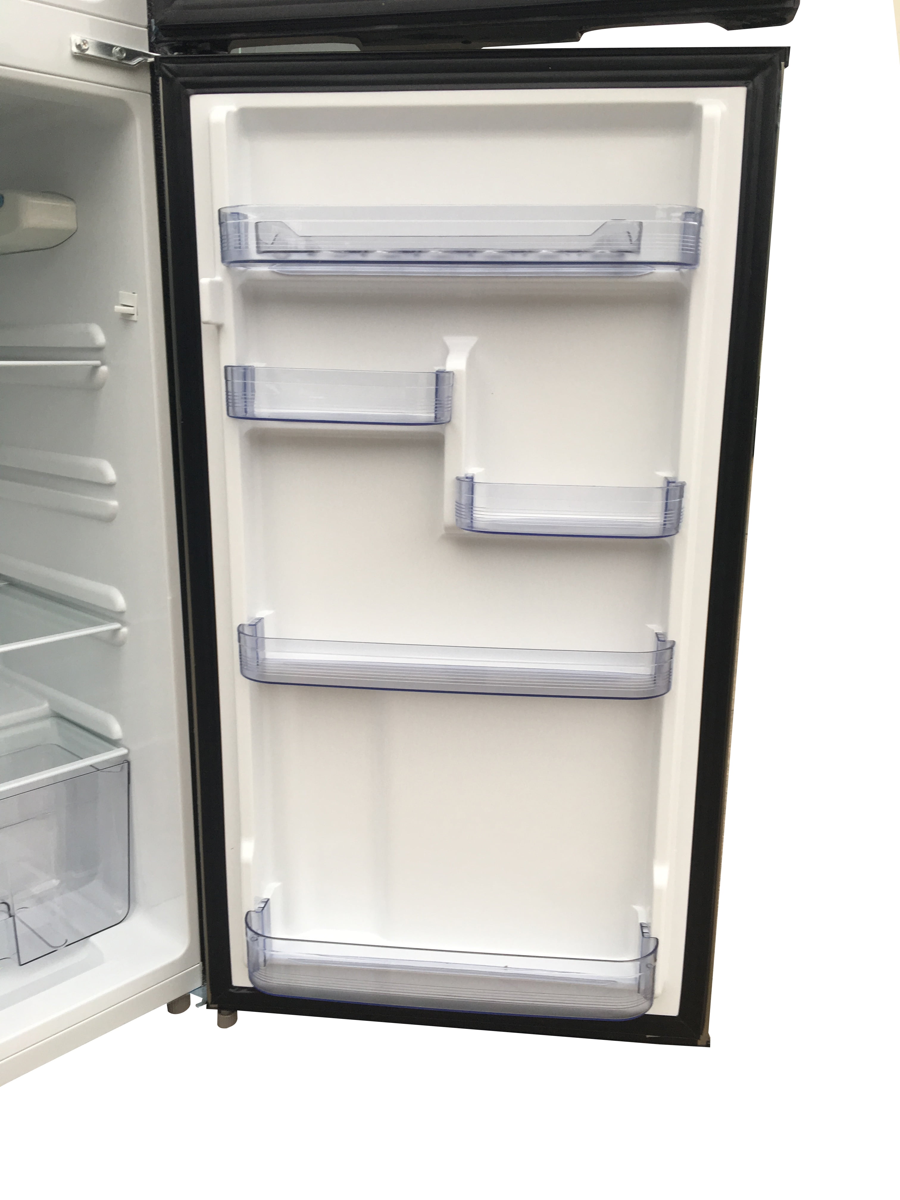 Frigidaire 7.5 cu ft Small Apartment Size 2-Door Refrigerator/Freezer & 6.5  cu ft Upright Fridge 