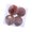 Burgundy, variant on LAIQIEN 1 Box Soft Flocking Ball Ornaments Christmas Tree Hanging Decorations Bulk Set