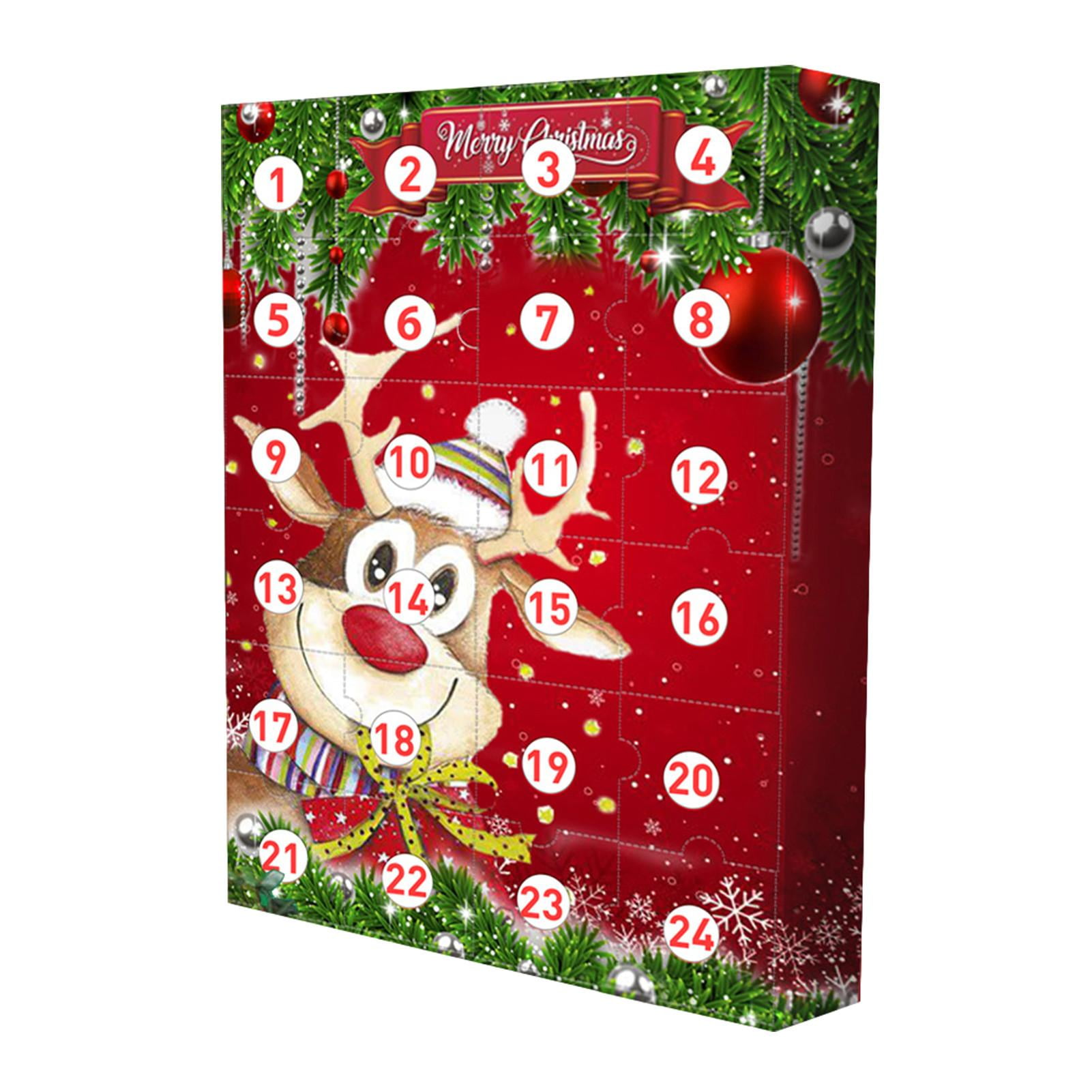 24 Days Christmas Countdown Advent Calendars Kids Mini Beautiful Baby 