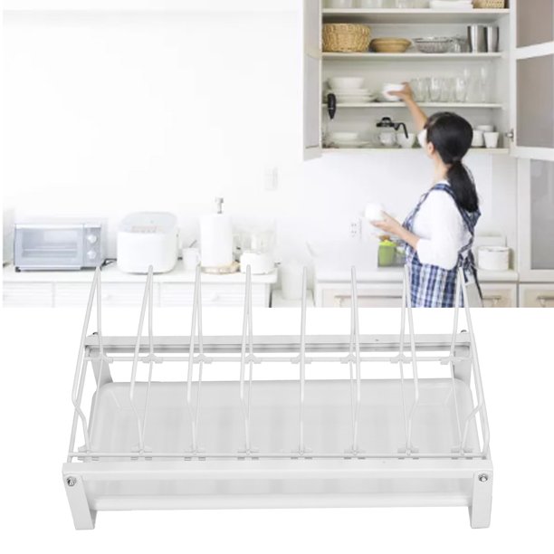 Soportes para Platos Organizador de Armario de Cocina Estante para Platos Soporte para Platos Soporte para Tabla de Cortar Soporte para Tapa de Olla Estante Organizador para ANGGREK Otros