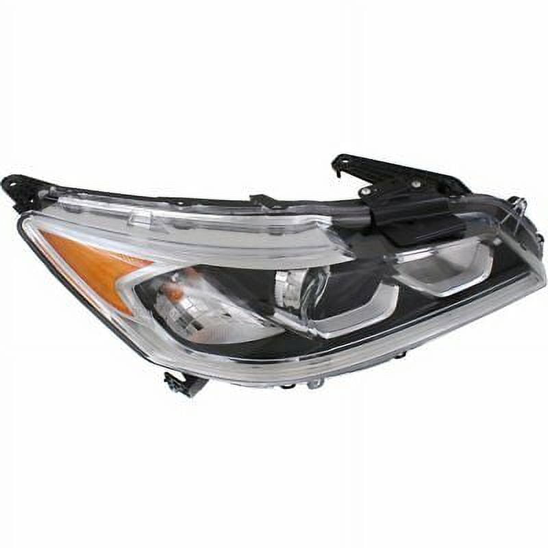 Headlight Compatible With 2016-2017 Honda Accord Right Passenger Halogen With bulb(s) CAPA Certified