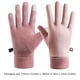 thumbnail image 3 of Guantes Para Correr En Clima Frío Guantes de invierno Bicicleta Warm Mittens Fleece TouchScreen (Rosa), 3 of 6