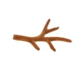 thumbnail image 3 of 1 Par Juguete de Simulación Modelo de Cuernos de Venado Plástico Ornamento de Pared Casa 7cm CUTICAT Realistic Deer Antlers Toy, 3 of 7