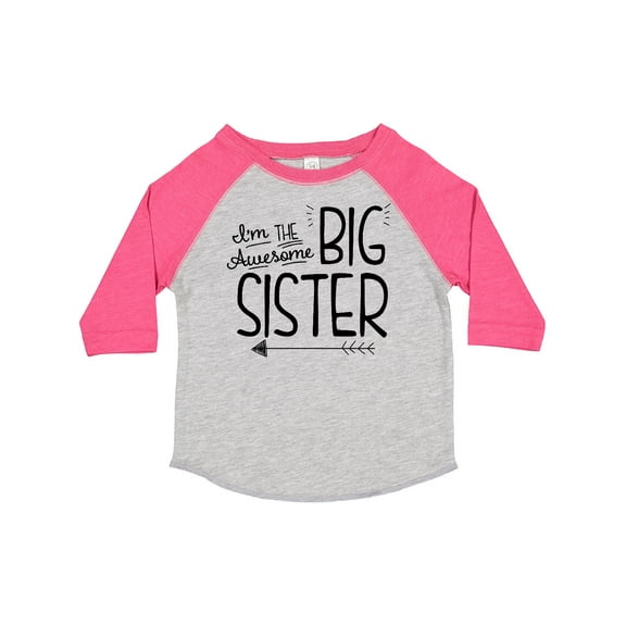 Inktastic I'm the Awesome Big Sister Girls Toddler T-Shirt