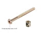 thumbnail image 4 of Uxcell M6 x 2.76'' Juego de tornillos de muebles con tuercas, tornillo de socket hexagonal con tuercas de barril, 6 juegos, 4 of 5