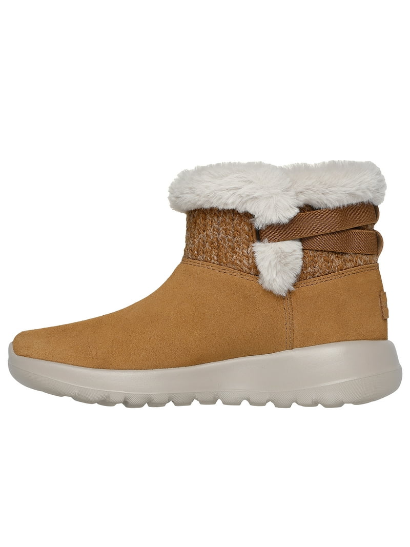 Skechers Women Skechers Women On the Go Winter Chill Ankle Boots Chestnut Suede main image 0