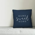 thumbnail image 2 of Creative Products Home Sweet Home Navy 16x16 Indoor / Outdoor Pillow, 2 of 2