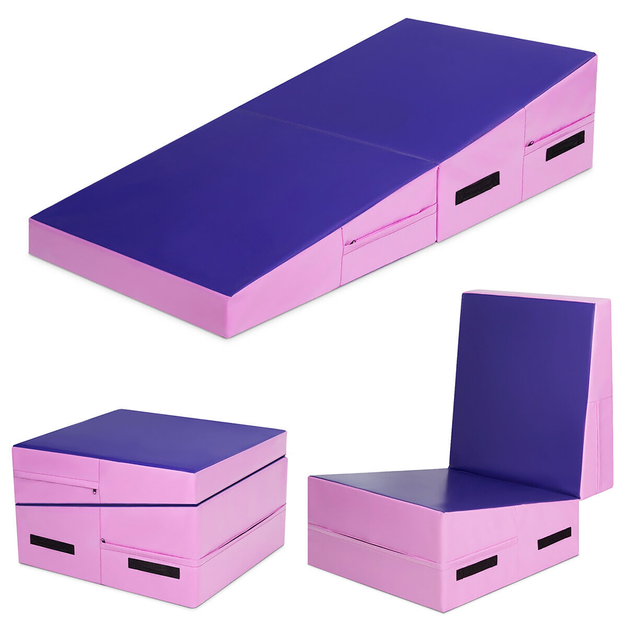 Folding Incline Mat Slope Cheese Gymnastics Gym Exercise Aerobics