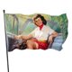 thumbnail image 4 of Bandera de carretera de EE. UU. 66 para hombre y mujer, hermosa bandera Retro para motocicleta, coche, interior, exterior, Bar, sala de estar, decoración, regalos, 4 of 4
