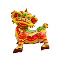 thumbnail image 1 of Globo de año Nuevo Chino, figuras de animales de la , fondo, globo del Festival de Primavera para suministros de decoración del año Nuevo Chino Danza del León 3D, 1 of 8