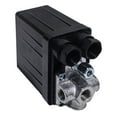 thumbnail image 4 of BUYISI Air Compressor Pressure Switch Control Valve Replacement Parts 90-120 PSI 240V 4 Port Manifold Relief Regulator, 4 of 9