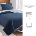 thumbnail image 3 of Campus Comforts by New Sega Home 2-Piece Pinsonic Quilt Set, Henry, Blue, Twin-XL, 3 of 8