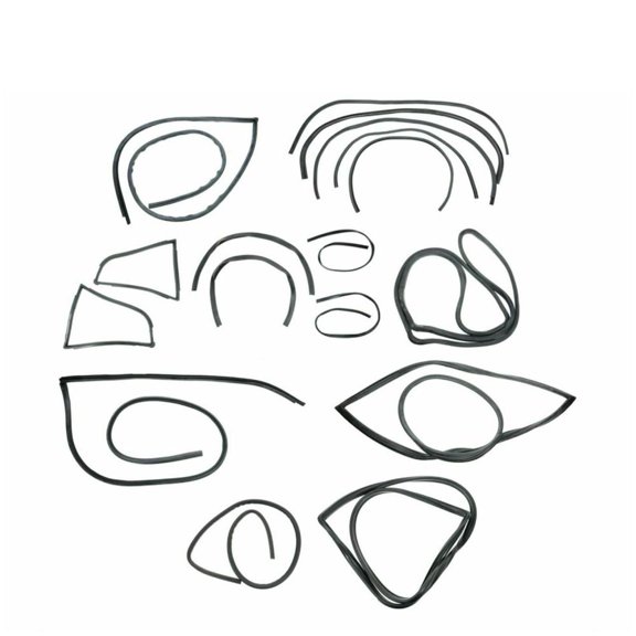 Complete Weatherstrip Seal 19pc Kit Set For Datsun Z 240 260 280 2 Seater