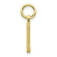 thumbnail image 2 of Diamond2Deal 10K Pendentif Initiale en Or Jaune Lettre L pour Femmes, 2 of 5